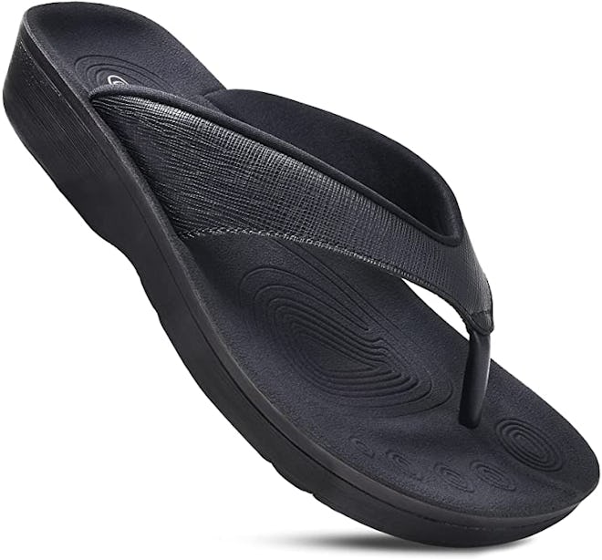AEROTHOTIC Original Orthotic Comfort  Flip Flop Sandals with Arch Support