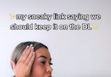A viral TikTok phrase, "sneaky link" describes a secret affair and stems from a popular hip hop trac...