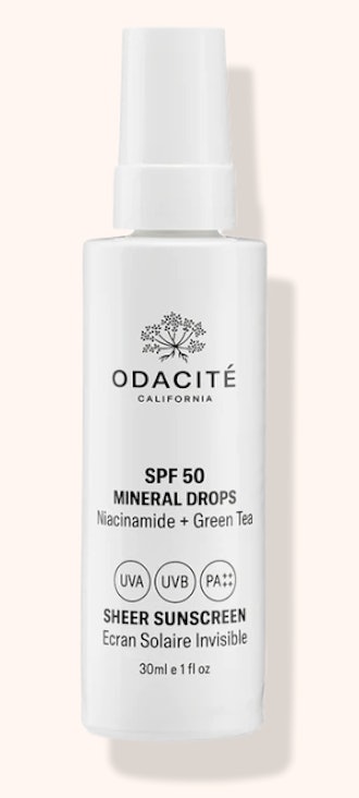 odacite mineral drops sunscreen for melasma