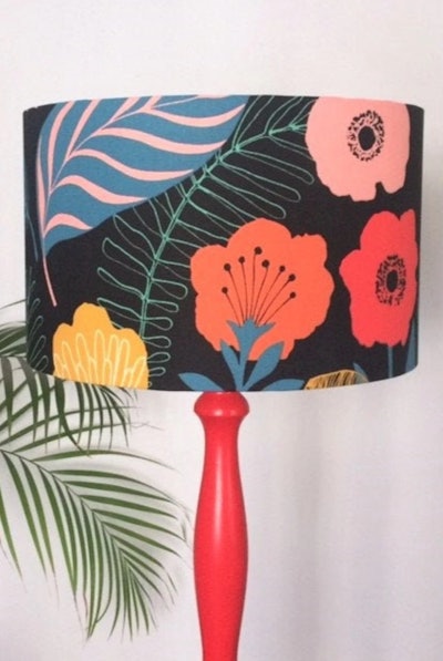 College graduation gift ideas; colorful lamp shade
