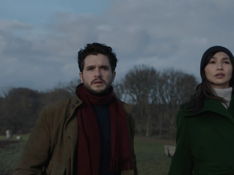 Kit Harington and Gemma Chan in Marvel's Eternals