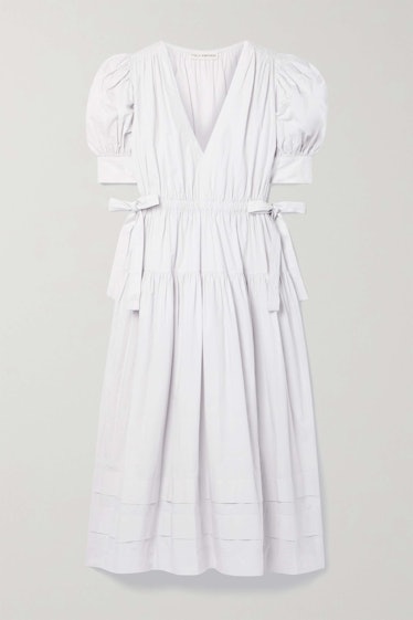 Ulla Johnson cotton poplin dress summer 2022