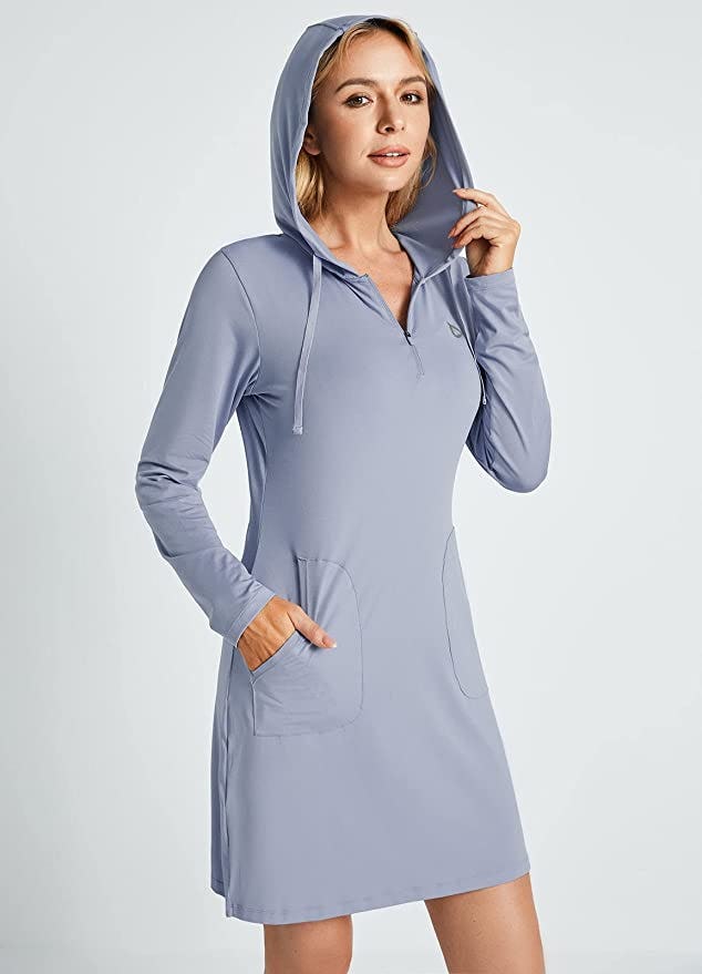 BALEAF Long Sleeve Cover-Up Dress