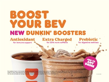 What are Dunkin' Boosters? These test drink add-ins all do something different.