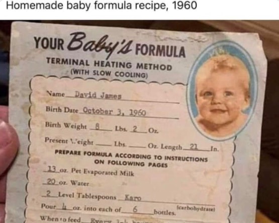 Is Homemade Baby Formula Safe Experts Weigh In On That 1960s Recipe   Df432b4a E101 475c 9bd7 87894aa662b2 Screen Shot 2022 05 12 At 45601 Pm 