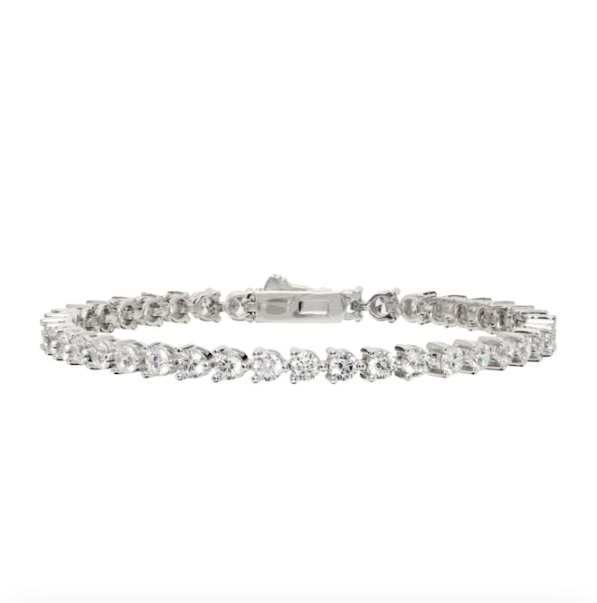 NUMBERING Silver #3910 Tennis Bracelet