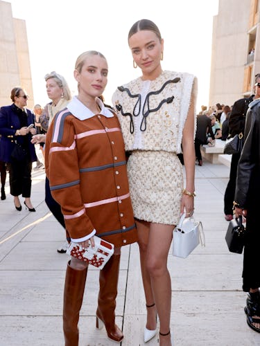 Emma Roberts and Miranda Kerr.