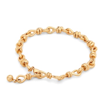 SOKO gold chain link bracelet