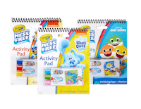 Crayola Mess Free Coloring Pads & Markers (3-Pack)