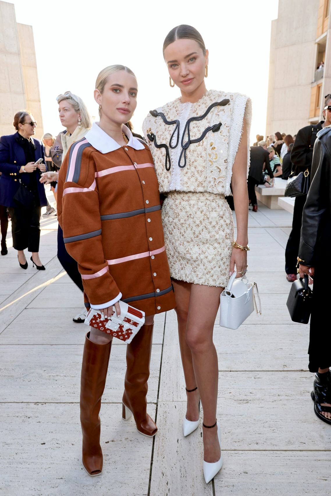 Chic in Riding Boots for Louis Vuitton – Rvce News - Emma Roberts