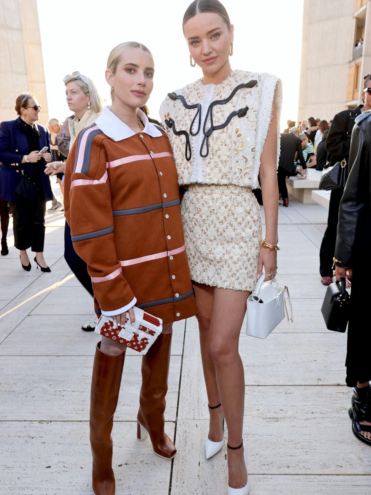 Chic in Riding Boots for Louis Vuitton – Rvce News - Emma Roberts