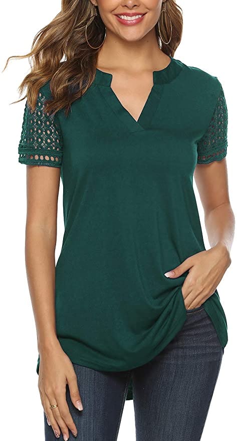 Zattcas V Neck Blouse