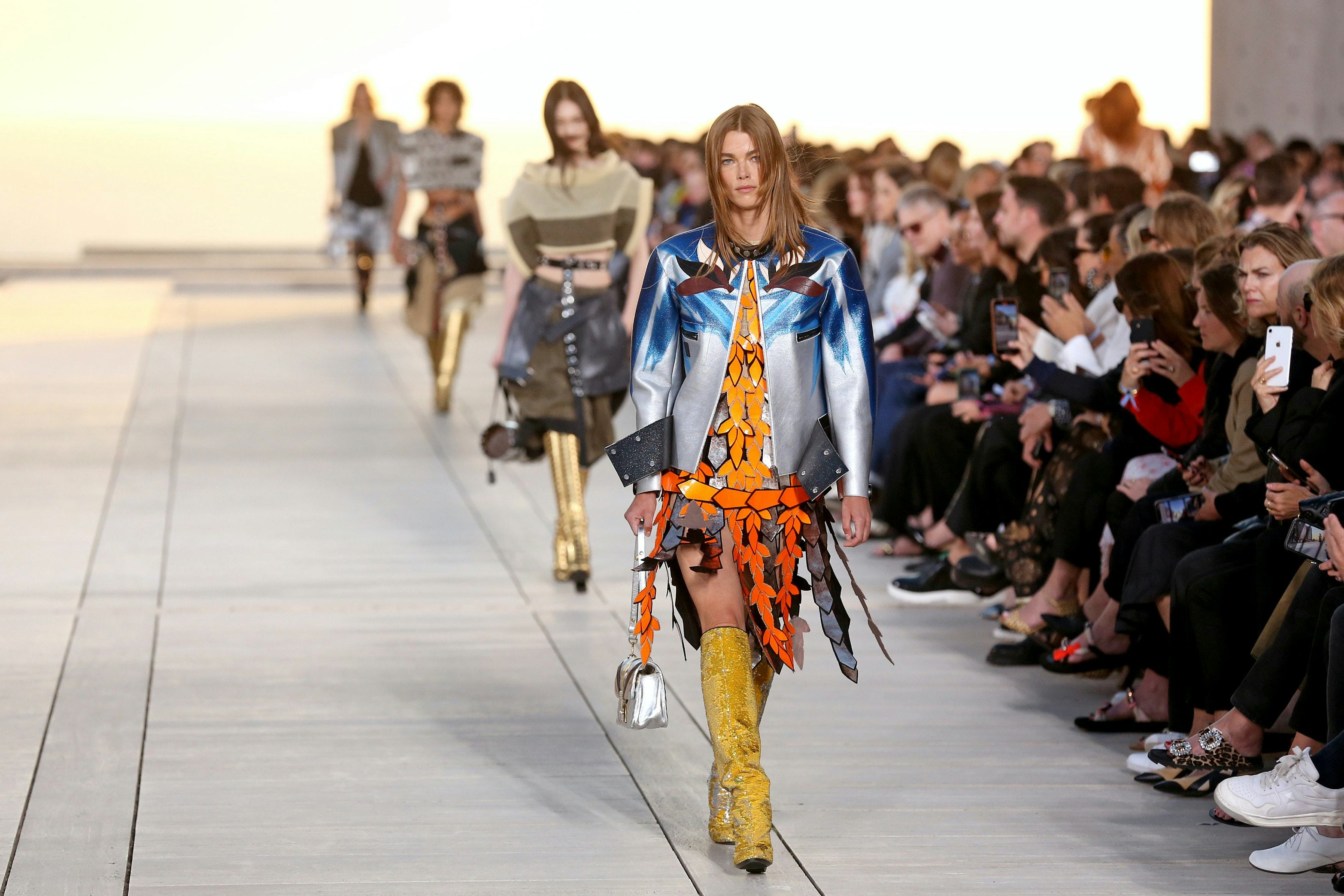 Louis Vuitton's Cruise 2023 Show Was Made For the Sunset