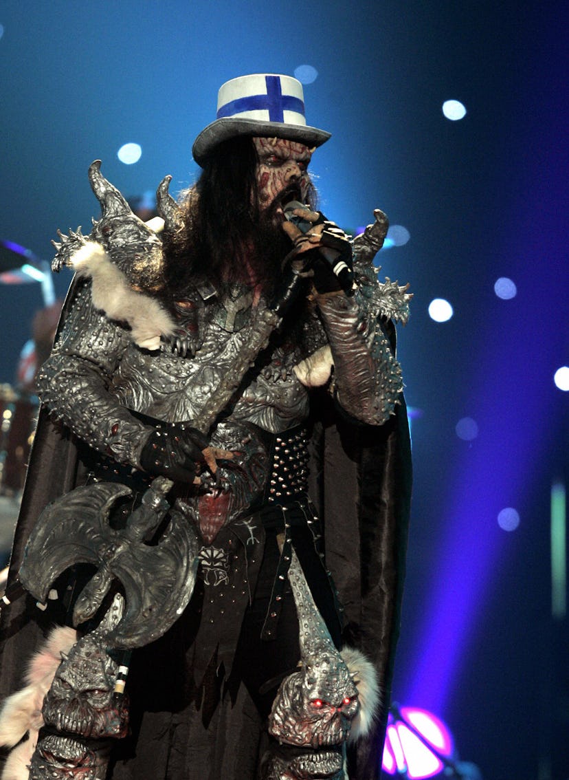 Lordi gave an iconic Eurovision performance. 