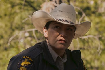 Tamara Podemski as Deputy Sheriff Joy in Outer Range 