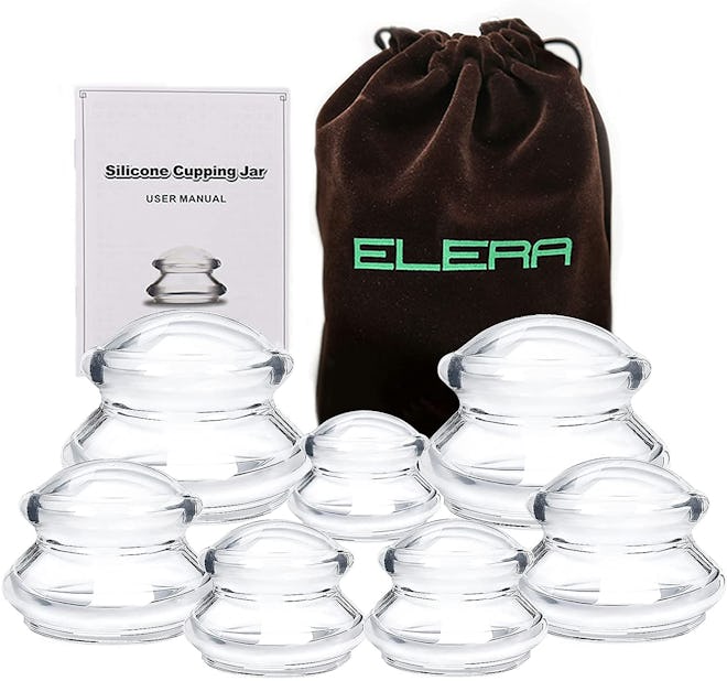 ELERA Silicone Cupping Therapy Set (7 Cups)