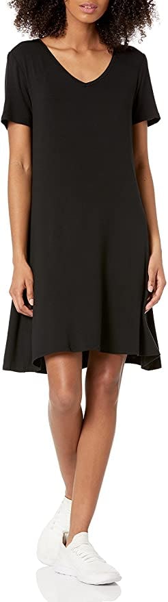 Amazon Essentials V-Neck Swing Dress