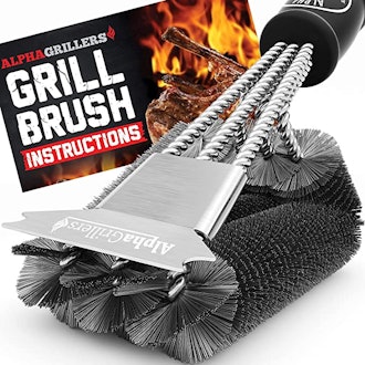 Alpha Grillers Grill Brush and Scraper