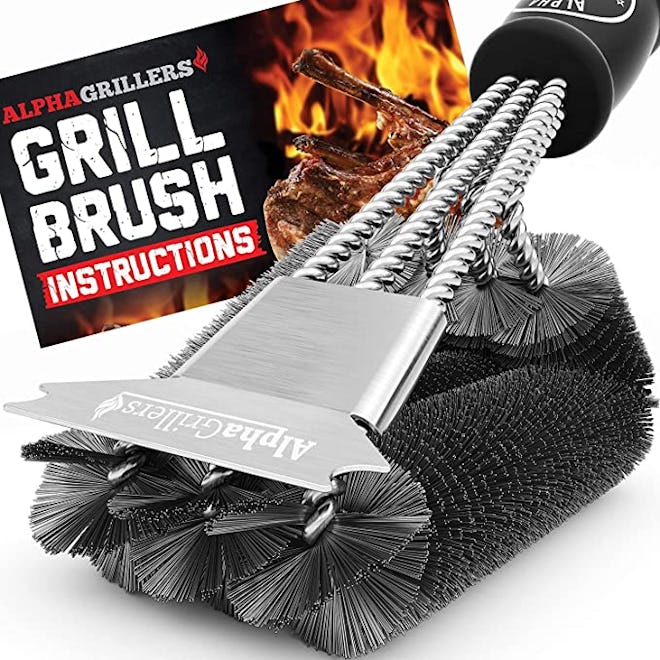 Alpha Grillers Grill Brush and Scraper