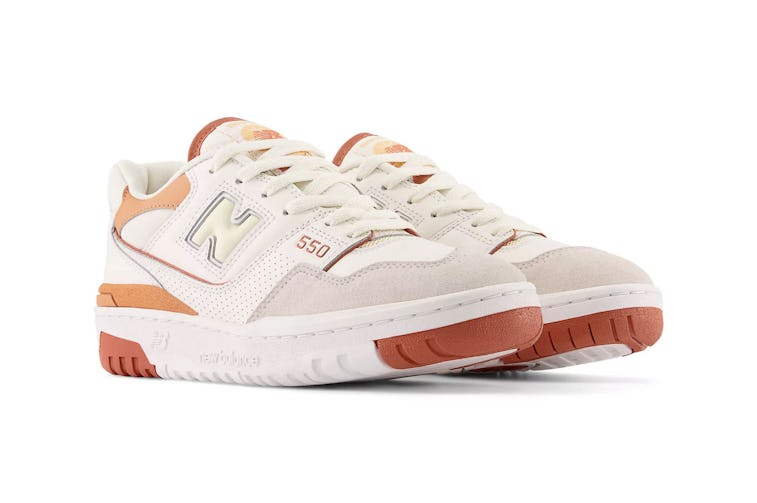 New Balance peach 550 sneaker