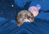 An illustration of the moon. How to see the lunar eclipse on may 15-16, 2022. Total lunar eclipse ma...