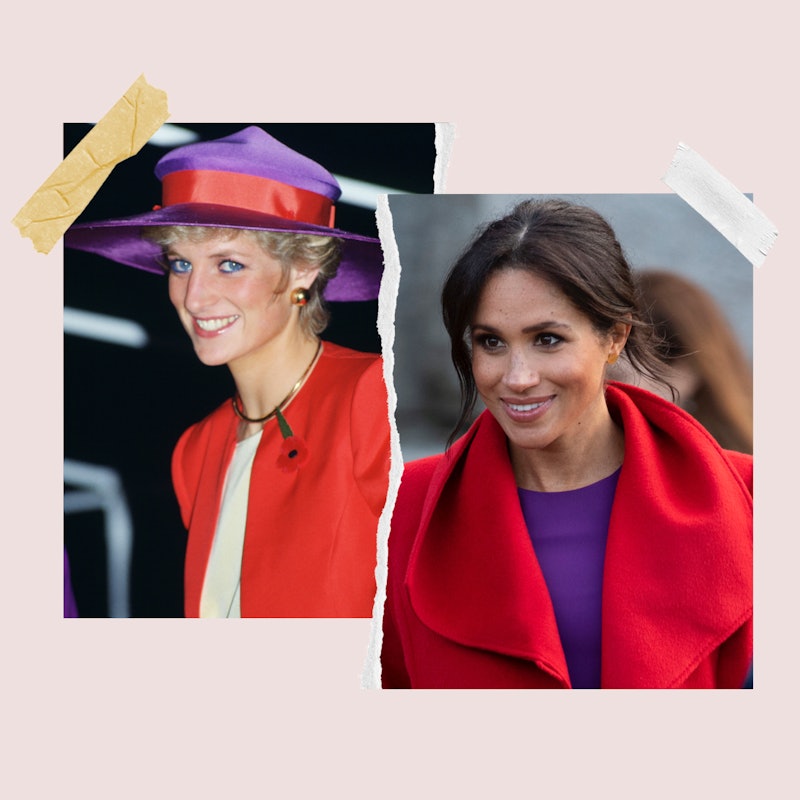 Royal family members: Princess Diana, Meghan Markle