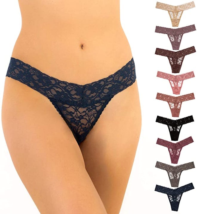 Alyce Ives Lace Thong (10-Pack)