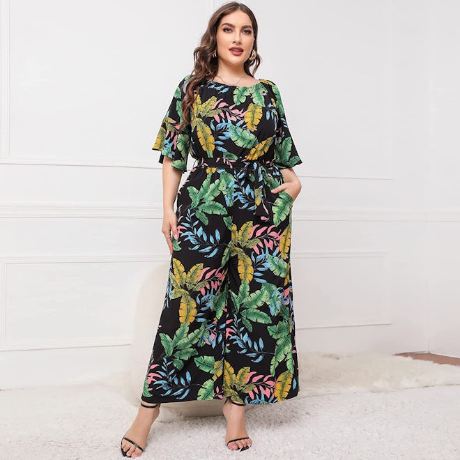 Best Floral Jumpsuit For Wedding Guests