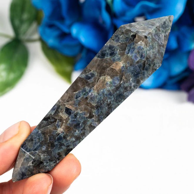 Double Terminated Iolite Point
