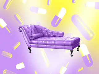 Left Hand Chaise Lounge Velvet Pink sofa