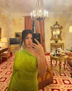 Kourtney Kardashian selfie