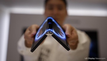 LG Display 360-degree Foldable OLED