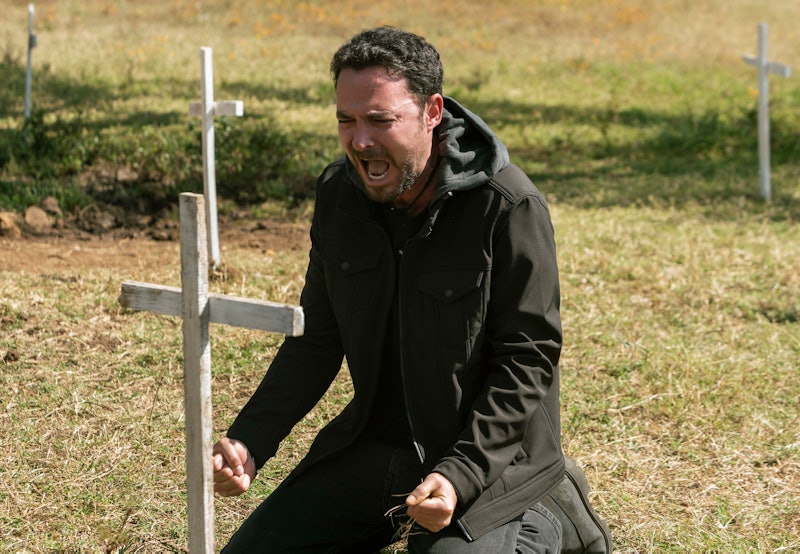 Manolo Cardona as Alex in the third and final season of 'Who Killed Sara?' aka '¿Quién Mató a Sara?'...