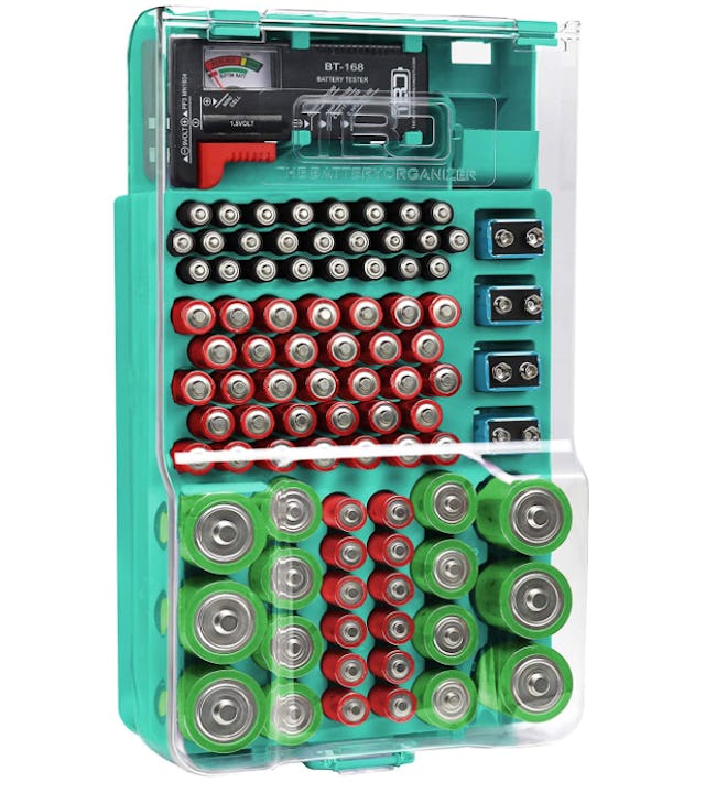 THE BATTERY ORGANISER Hinged Case