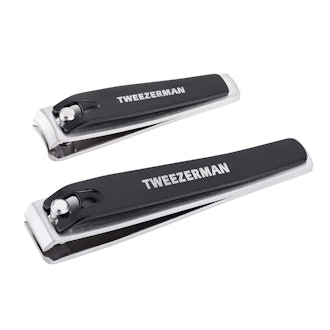 Tweezerman Stainless Steel Nail Clipper Set (2-Piece Set)