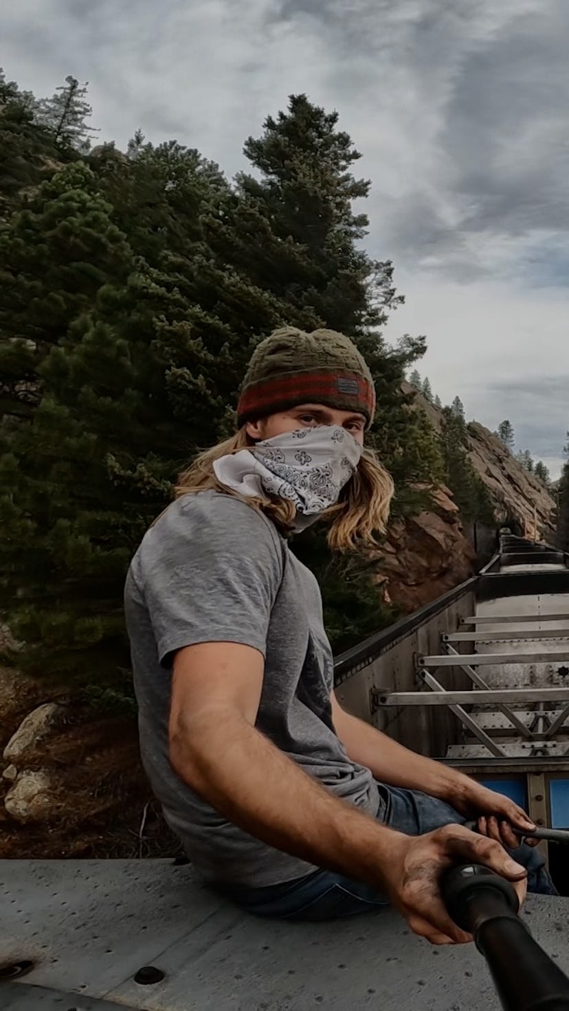Riding the rails with YouTube's hobo vloggers