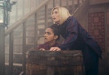 Yasmin Khan (MANDIP GILL) and The Doctor (JODIE WHITTAKER) in BBC's 'Doctor Who'