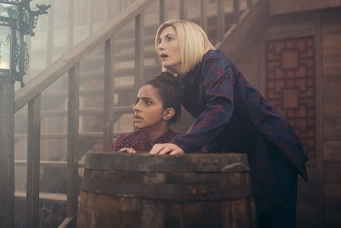 Yasmin Khan (MANDIP GILL) and The Doctor (JODIE WHITTAKER) in BBC's 'Doctor Who'