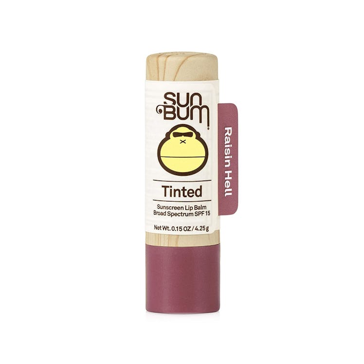 Sun Bum Tinted Lip Balm, Raisin Hell