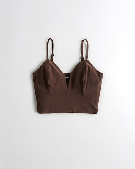 Brown Bra Top