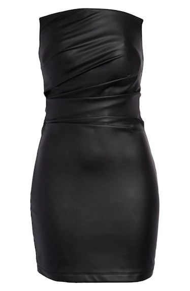 RtA black strapless dress