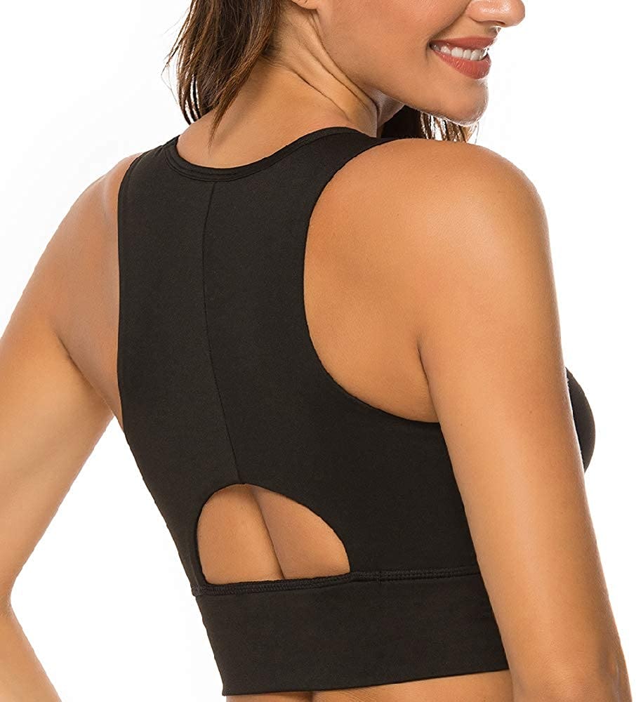 Best Longline Sports Bra With A Back Cutout
