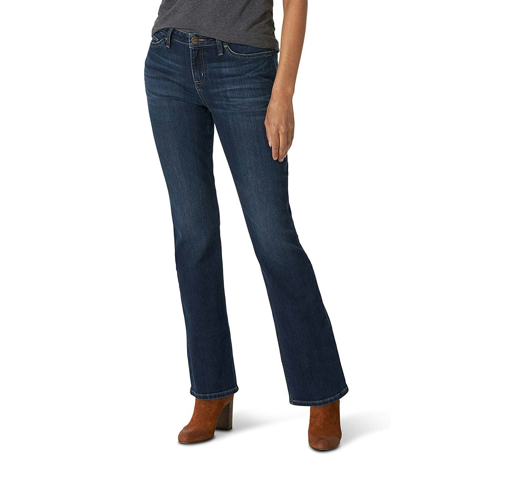 Lee Petite Regular Fit Bootcut Jean
