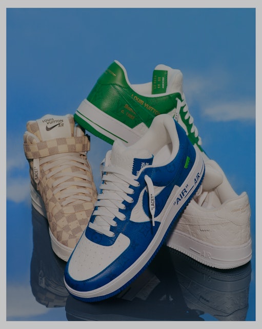 Louis Vuitton, Nike 'Air Force 1' Virgil Abloh Sneakers Release
