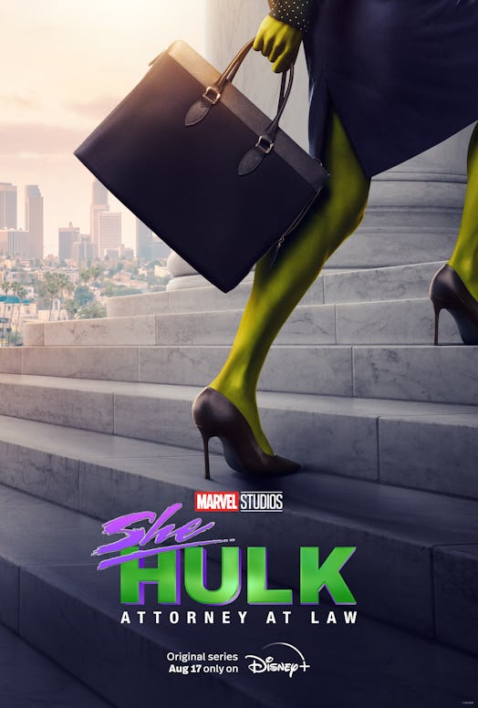 The official key art for She-Hulk: Attorney at Law.