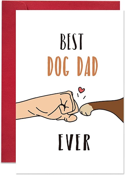 Funny Father’s Day Card for Dog Dad