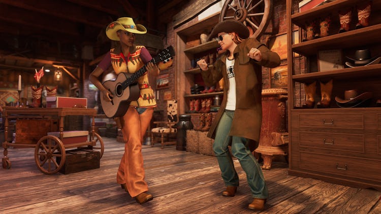 Two cowboys in Saints Row