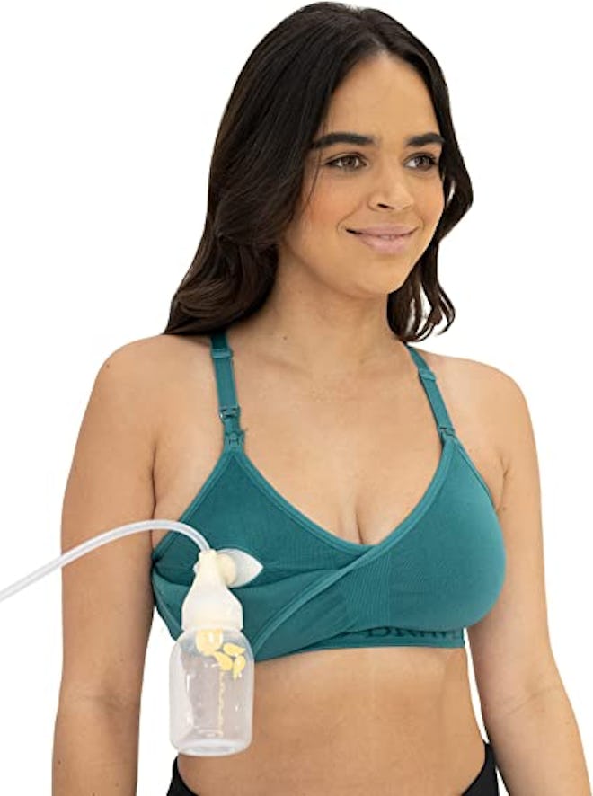 Amazon Amazon, Kindred Bravely Sublime Hands Free Pumping & Nursing Sports Bra