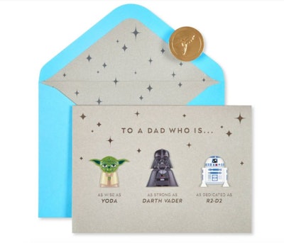 Papyrus  Galaxy Far Away Father's Day Greeting Card