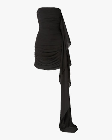 SemSem black strapless dress